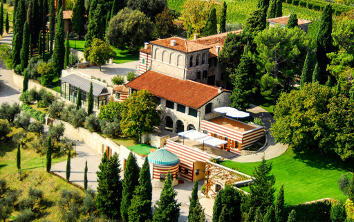 Veduta della cantina